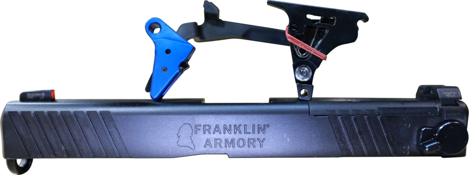 Franklin Armory G-S173 Glock Binary Firing System Kit - For Glock 17 Gen 3 | Blue Anodized Trigger - Franklin Armory