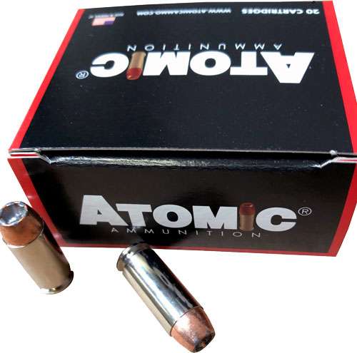 ATOMIC AMMO 10MM 155GR. BONDED JHP 20-PACK - Atomic