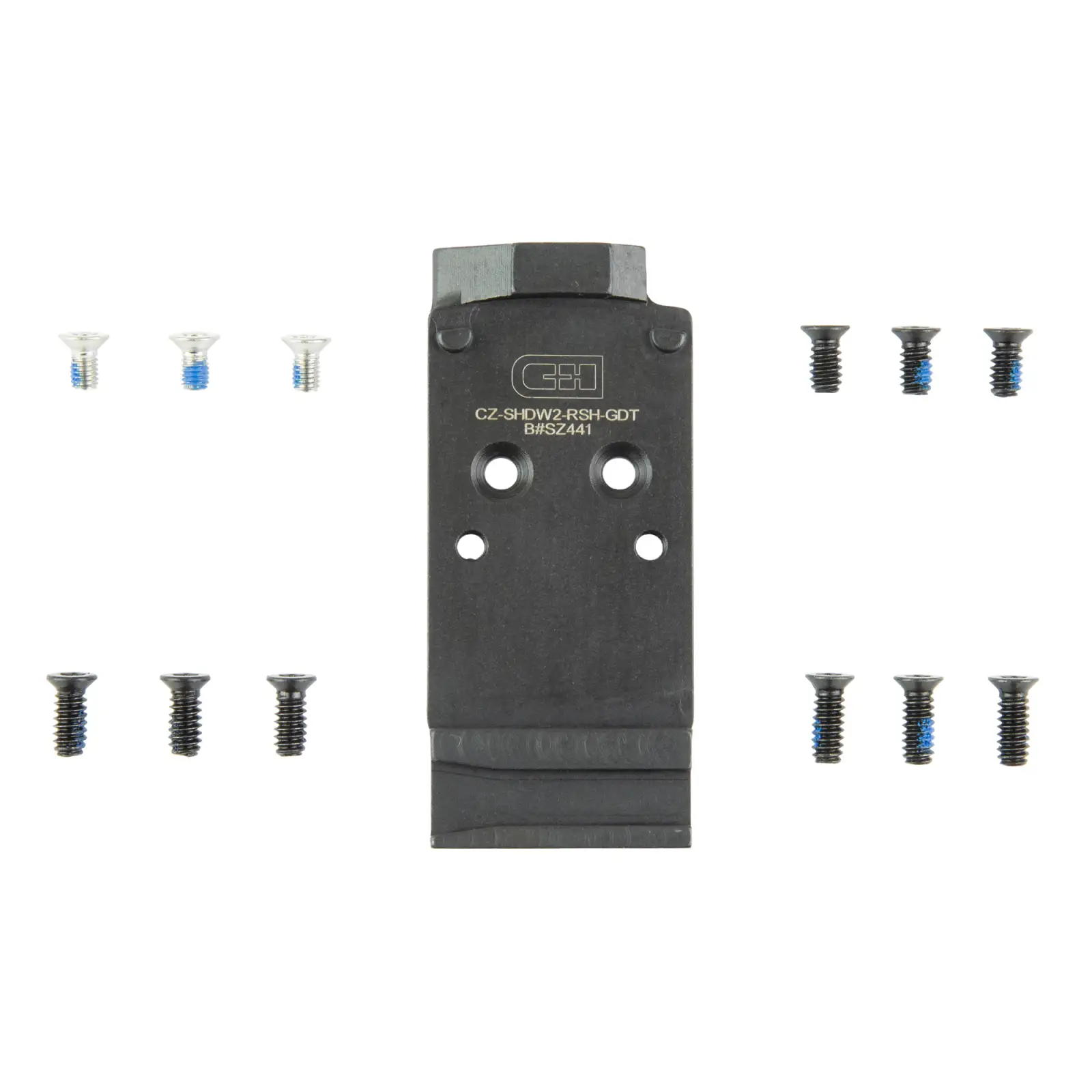 C&H Precision CZSDW2RSHGDTST Black Steel Compatible w/ CZ Shadow 2 - C&h Precision